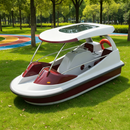 Meierya Toursit Park Lake Adult Water Amusement Fiberglass 4-Person Pedal Boat Water Floating Entertainment Commercial Use 500kg