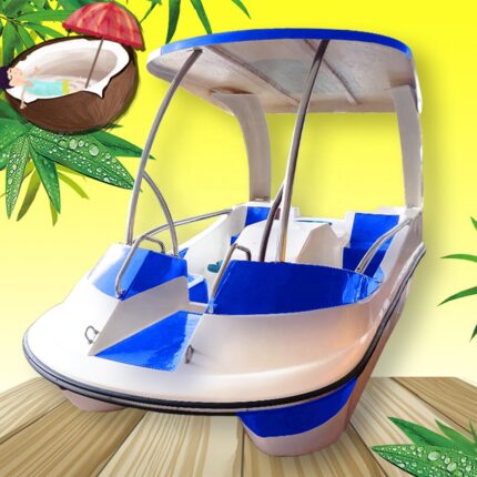 Factory Water Boat Hot Sale Four-seat Four Person Adult (M-076) Pedal Boat Electric Boat for Water Park